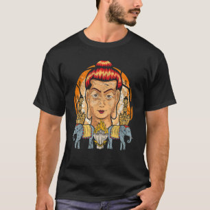 Zen Boeddhisme Spirituele Meditatie Boeddhist Elep T-shirt