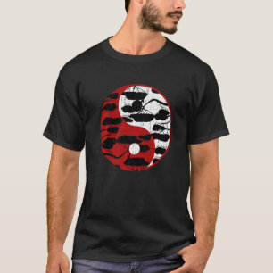 Zen Boeddhistische Japanse Cultuur Yin Yang Tuinma T-shirt