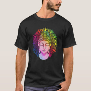 Zen-boeddhistische mantra kleurrijke mandala Zen-b T-shirt