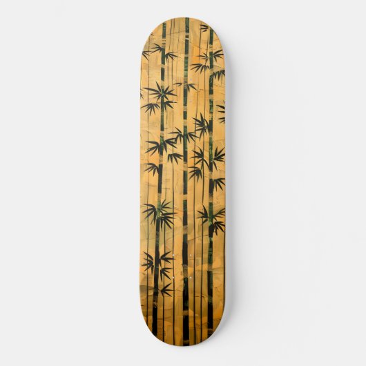 Zen Bos Bamboe Skateboard (Voorkant)