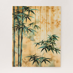 Zen Botanische Natuur Bamboebos Legpuzzel
