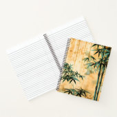 Zen Botanische Natuur Bamboebos Notitieboek (Binnen)