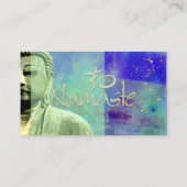 Zen Bouddha Carte de visite, urbanisé (Dos)