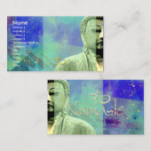 Zen Bouddha Carte de visite, urbanisé (Devant / Derrière)