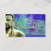 Zen Bouddha Carte de visite, urbanisé (Dos)