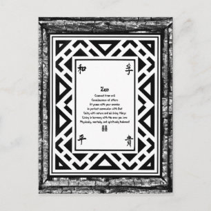 Zen Briefkaart