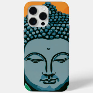 Zen Buddha Head iPhone 15 Pro Max Hoesje