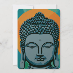 Zen Buddha Head Kaart