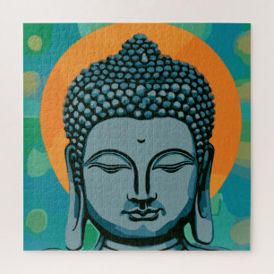 Zen Buddha Head Legpuzzel
