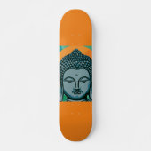 Zen Buddha Head Skateboard (Voorkant)