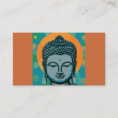 Zen Buddha Head Visitekaartje (Voorkant)