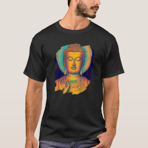 Zen Buddha Mandala Spirituele Aziatische stijlmeda T-shirt