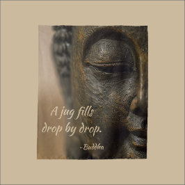 Zen Buddha Quote Wandkleed