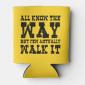 Zen Buddhism Spaghetti Westerne stijl Blikjeskoeler (Voorkant)