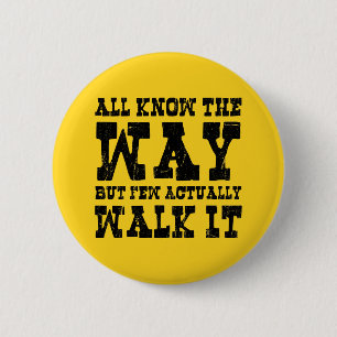 Zen Buddhism Spaghetti Westerne stijl Ronde Button 5,7 Cm