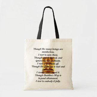Zen Buddhist Vow Tote Bag