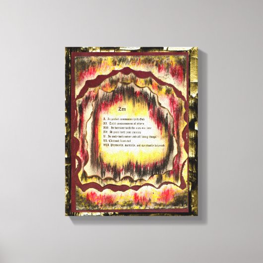 Zen Canvas Afdruk (Voorkant)