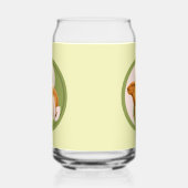 Zen Capybara Yin Yang Vreedzame Natuur Blikvorm Glas (Links)