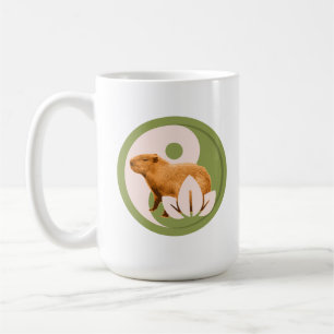 Zen Capybara Yin Yang Vreedzame Natuur Koffiemok