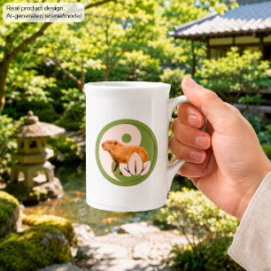 Zen Capybara Yin Yang Vreedzame Natuur Porselein Kop