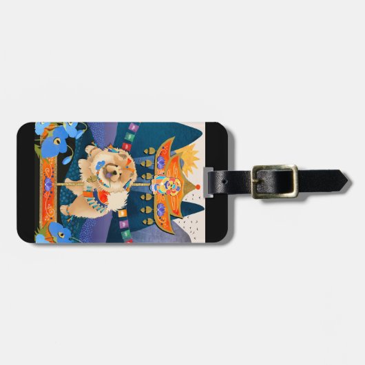 ZEN CARNIVAL Chow - Bagagelabel (Voorkant horizontaal)