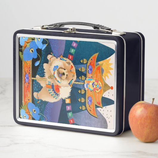 ZEN CARNIVAL Chow Metal Lunchbox choisir la couleu (En situation)