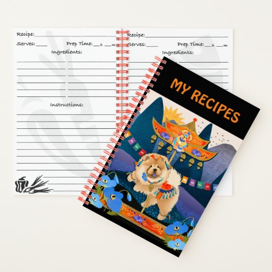 ZEN CARNIVAL Chow -RECEPE personnaliser DU LIVRE (À l'intérieur)