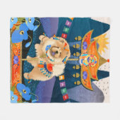 ZEN CARNIVAL Chow -Toison couverture 3 tailles (Devant (Horizontal))