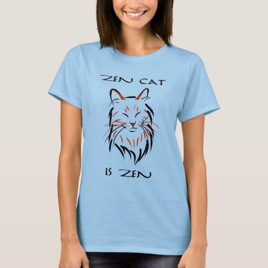 Zen Cat - T-shirt (Devant)