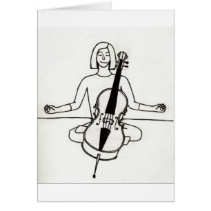 Zen Cellist-kaart