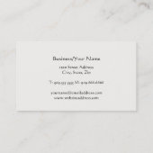 Zen Circle Meditation Visitekaartje (Achterkant)