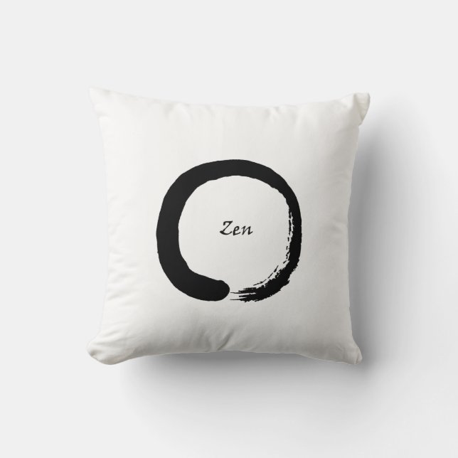 Zen Circle Pillow Kussen (Voorkant)