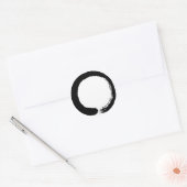 Zen Circle Ronde Sticker (Envelop)