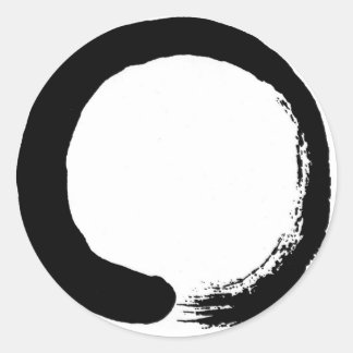 Zen Circle Ronde Sticker