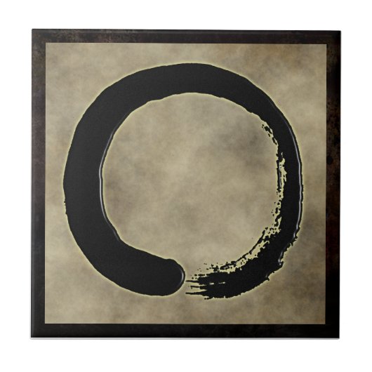 ZEN CIRCLE TEGELTJE (Voorkant)