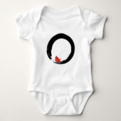 Zen Circle with Christmas Cardinal Romper (Voorkant)