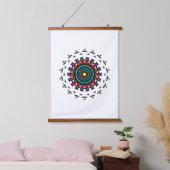 Zen Cirkel Mandala Hangend Wandkleed (Slaapkamer)