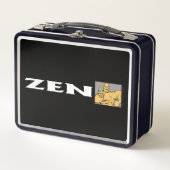 Zen combattant noir lunchbox (Devant)