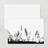 Zen - CYO - Carte de remerciements plat (Devant / Derrière)