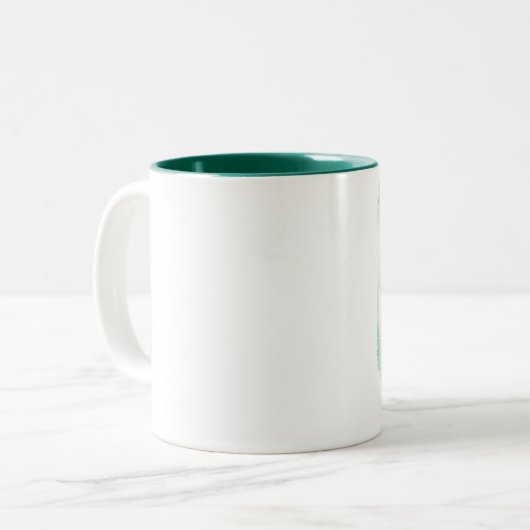 Zen de café Mug à deux tons (Devant gauche)