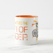 Zen de tasse mousseuse de colère (Centre)