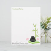 Zen Design Letterhead Briefhoofd Ontwerp (Staand voorkant)