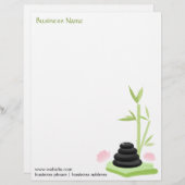 Zen Design Letterhead Briefhoofd Ontwerp (Voorkant / Achterkant)