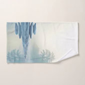 Zen d'hiver : Bilan du lac Foggy (Serviette à main)