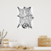 Zen Doodle Adult Coloring Poster (Keuken)