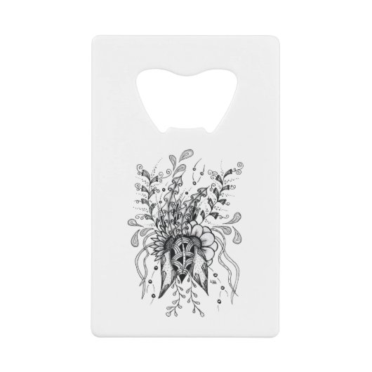 Zen Doodle Art : fleur ornements filigranés - (Devant)