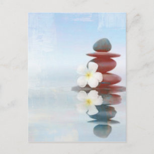 Zen-dromen - Licht blauw design Briefkaart