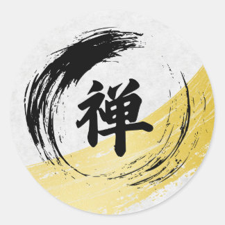 ZEN-eau-de-vie Ronde Sticker
