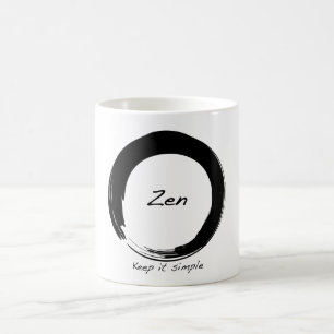 Zen: Eenvoudig houden Koffiemok