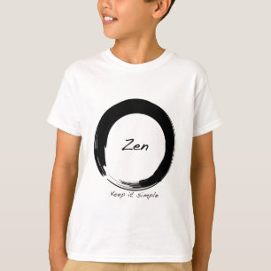 Zen: Eenvoudig houden T-shirt